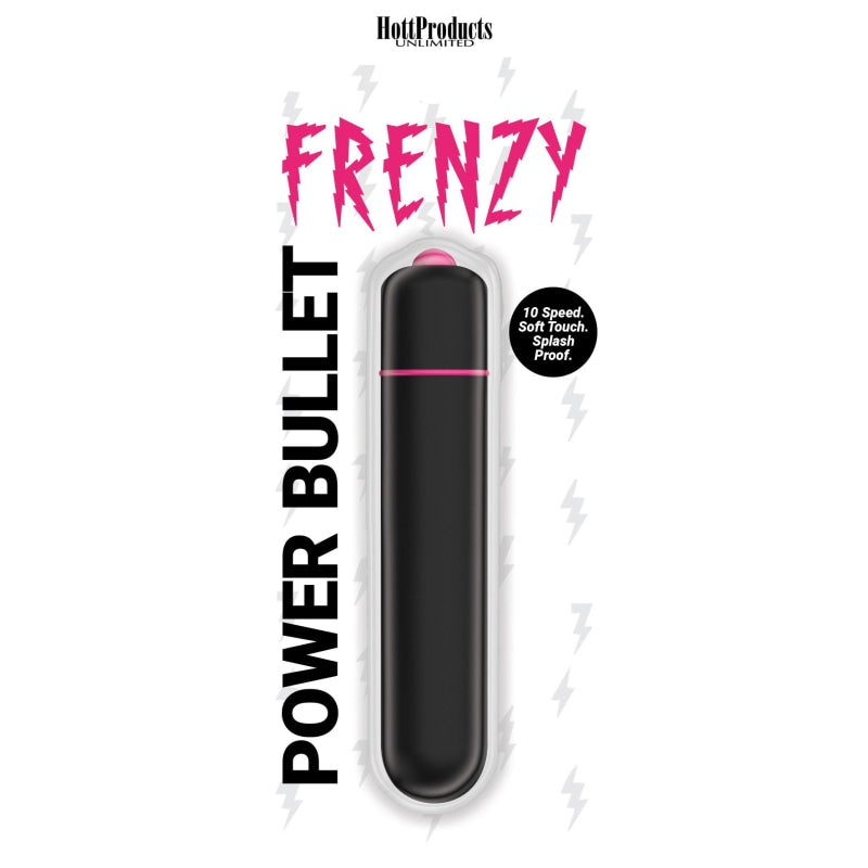 Frenzy - Power Bullet- Black - Vibrators