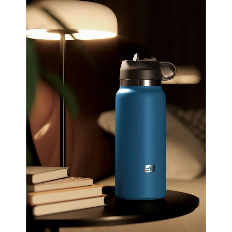 Fuck Flask - Private Pleaser - Blue Bottle - Brown