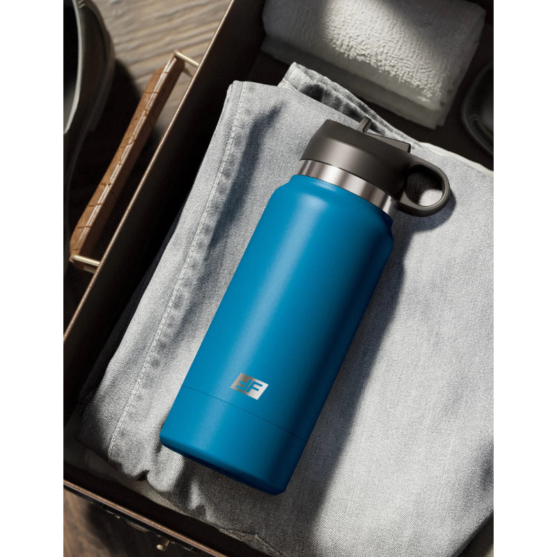 Fuck Flask - Private Pleaser - Blue Bottle - Brown