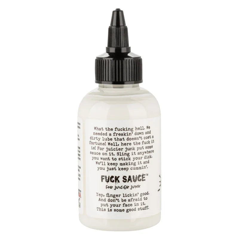 Fuck Sauce Cum Scented Lubricant - 4 Oz - MyPleasure