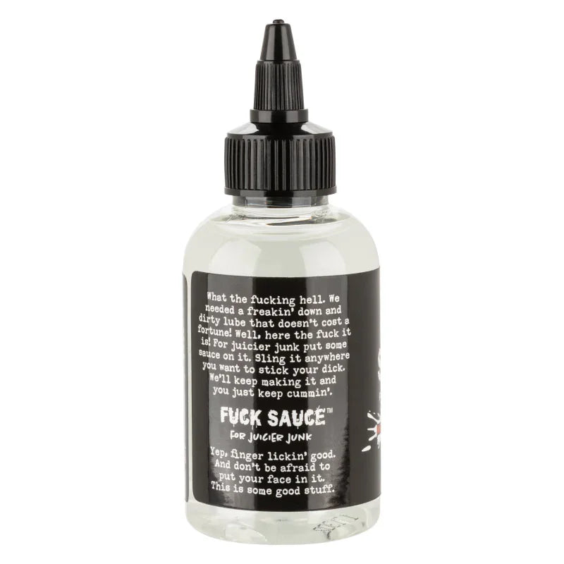 Fuck Sauce Water-Based Lubricant - 4 Oz - MyPleasure