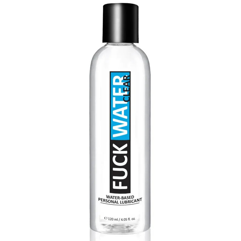 Fuck Water Clear 4oz Water Based Lubricant - MyPleasure