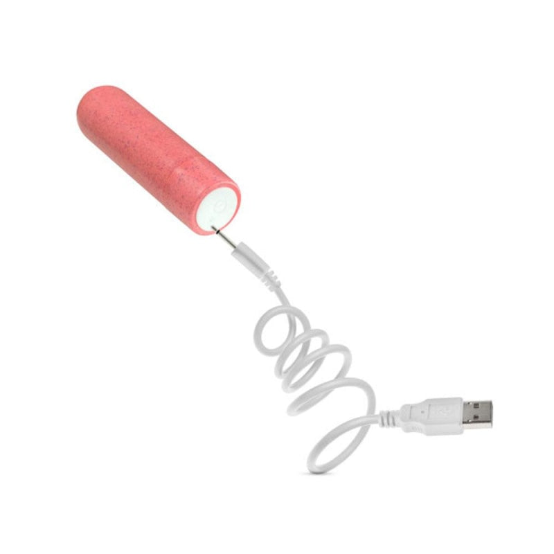 Gaia - Eco Rechargeable Bullet - Coral - Vibrators