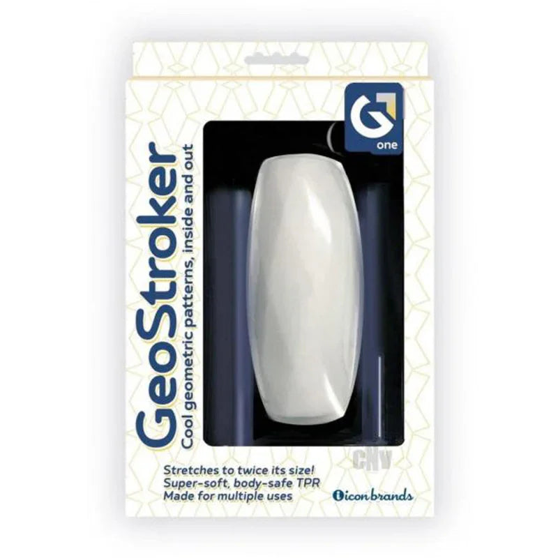 Geostroker 1 Stroker - White - MyPleasure