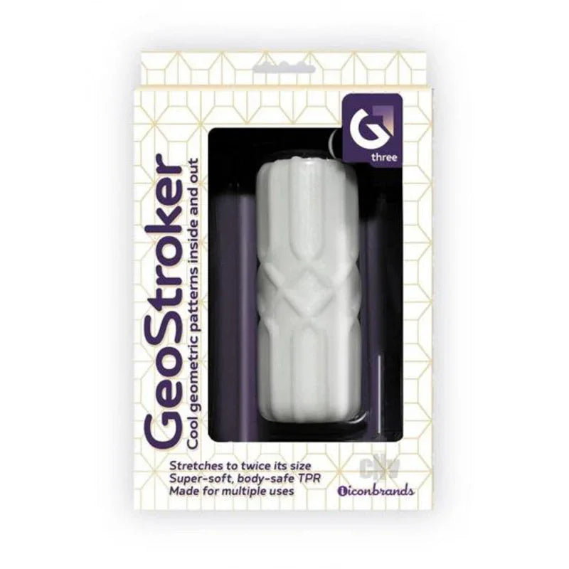 Geostroker 3 Stroker - White - MyPleasure