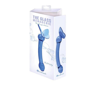 Glass Menagerie - Butterfly Glass G-Spot - Dark Blue - MyPleasure