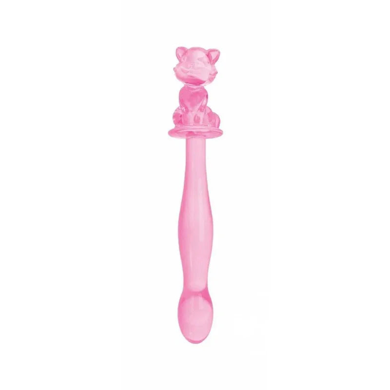 Glass Menagerie - Kitty Dildo - Pink - MyPleasure
