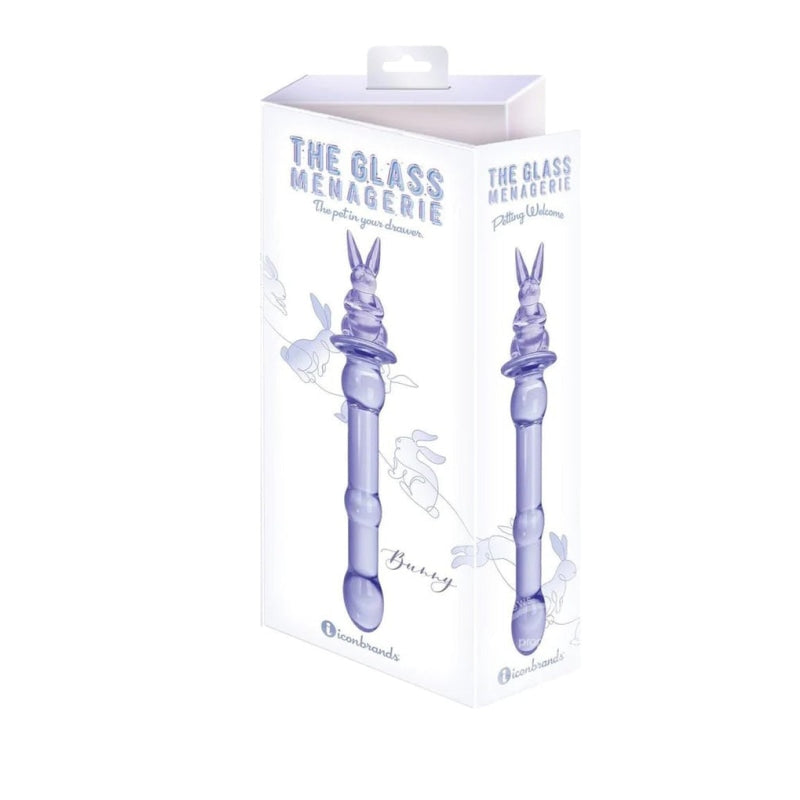 Glass Menagerie - Rabbit Dildo - Purple