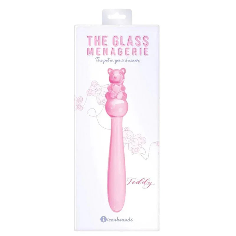 Glass Menagerie - Teddy Dildo - Pink - MyPleasure
