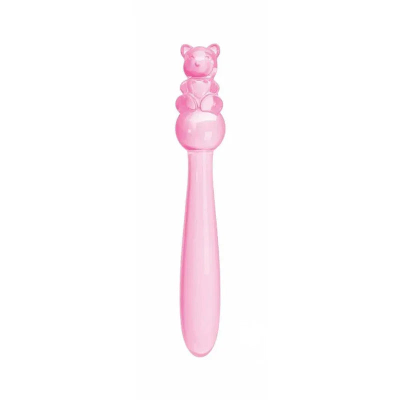 Glass Menagerie - Teddy Dildo - Pink - MyPleasure