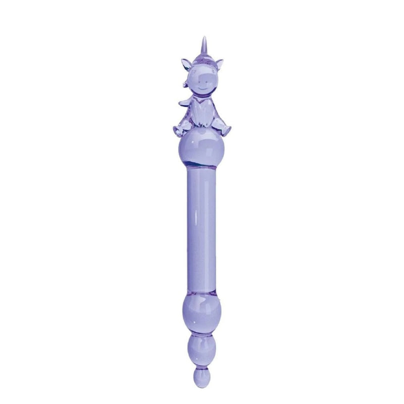 Glass Menagerie - Unicorn Dildo - Purple