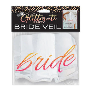 Glitterati Bride Veil - White - MyPleasure