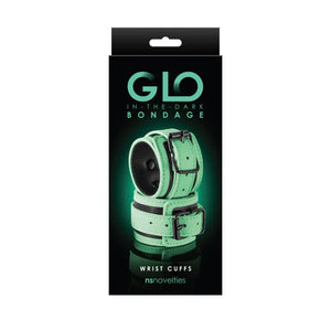 Glo Bondage - Wrist Cuff - Green - MyPleasure