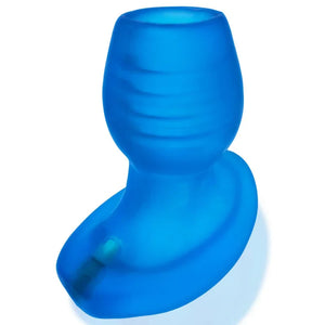 Glow Hole 1 Butt Plug - Small - Blue Morph - MyPleasure