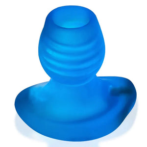 Glow Hole 1 Butt Plug - Small - Blue Morph - MyPleasure