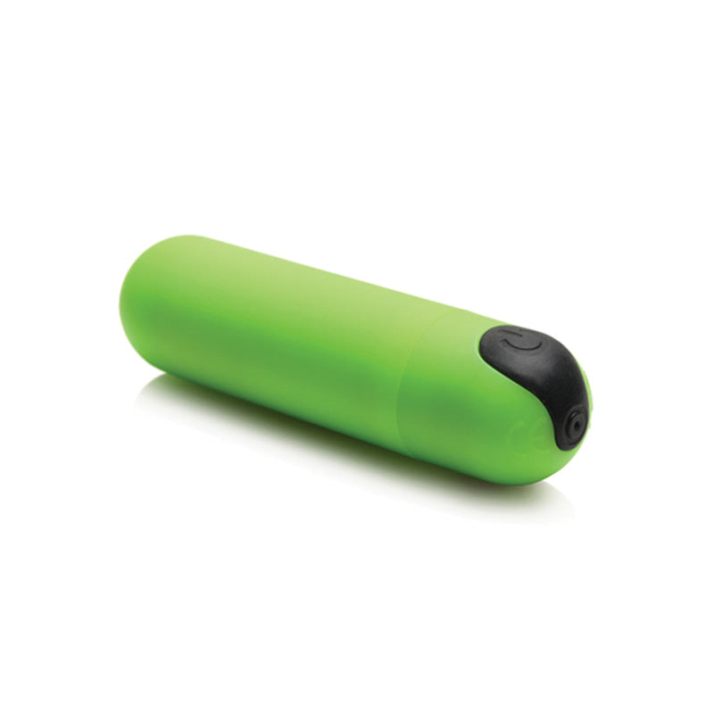 Glow in the Dark Bullet With Remote - Green