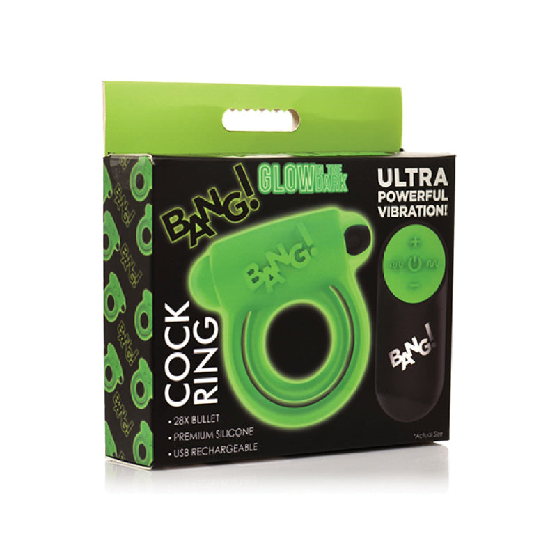 Glow in the Dark Cock Ring - Green