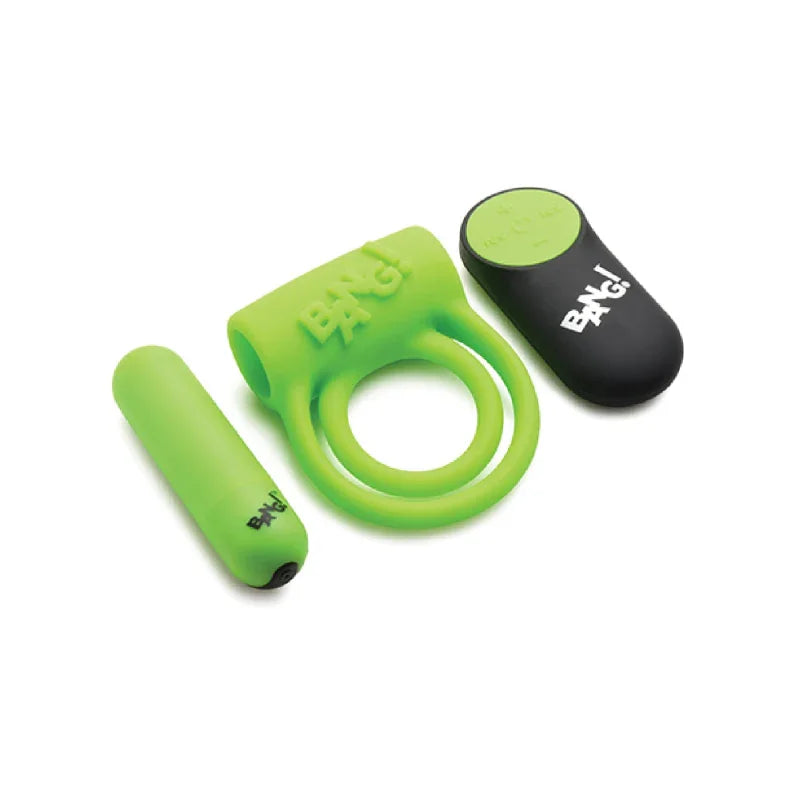 Glow in the Dark Cock Ring - Green - MyPleasure