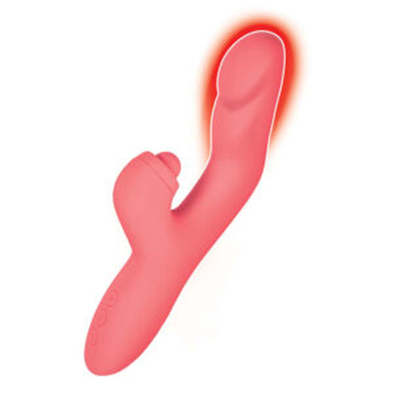 Goddess Heat Up Tapping Massager - Coral