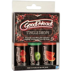 Good Head - Tingle Drops - 3 Pack - MyPleasure