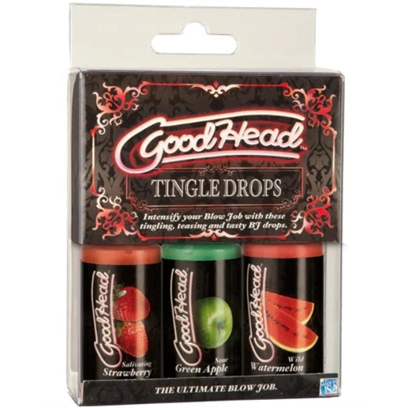 Good Head - Tingle Drops - 3 Pack - MyPleasure