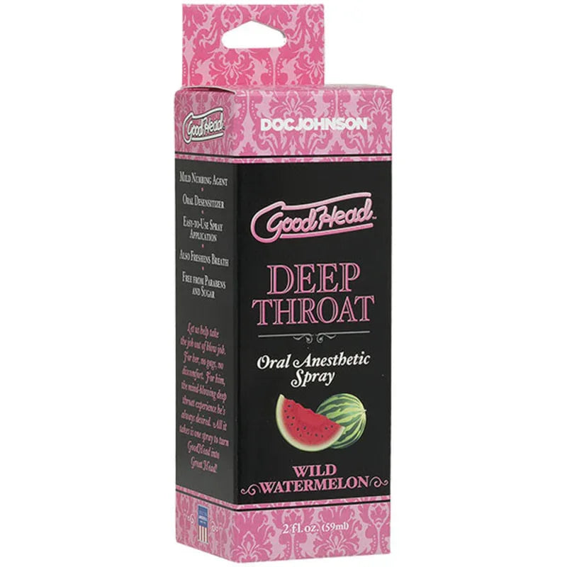 Goodhead - Deep Throat Spray - Wild Watermelon - MyPleasure