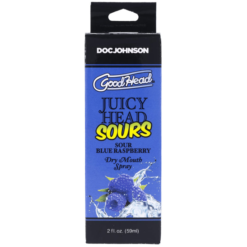 Goodhead - Juicy Head - Dry Mouth Spray - Sour  Blue Raspberry - 2 Oz