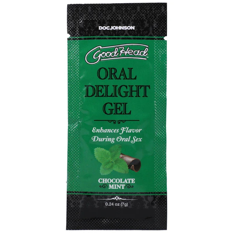 Goodhead - Oral Delight Gel - Chocolate Mint - 0.24 Oz - MyPleasure