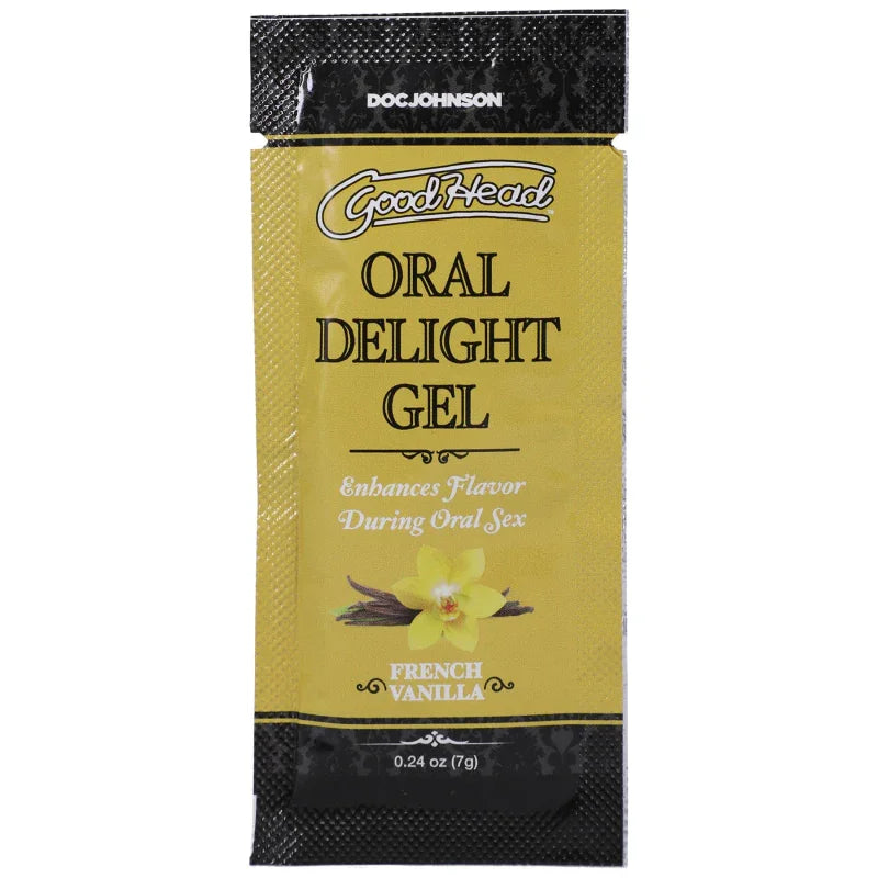 Goodhead - Oral Delight Gel - French Vanilla - 0.24 Oz - MyPleasure