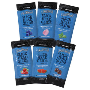 Goodhead - Slick Head Glide - 6 Pack - 0.24 Oz - MyPleasure