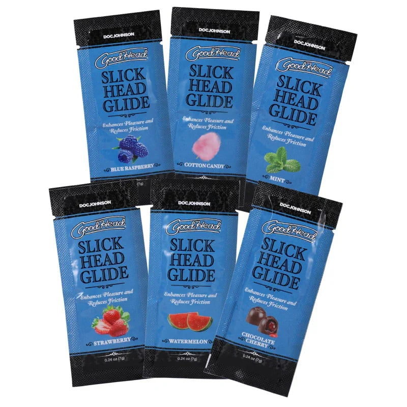 Goodhead - Slick Head Glide - 6 Pack - 0.24 Oz - MyPleasure