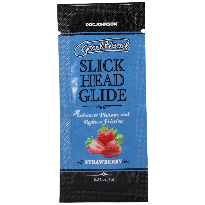 Goodhead - Slick Head Glide - Strawberry - 0.24 Oz - MyPleasure