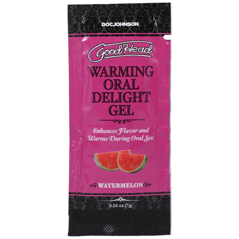 Goodhead - Warming Oral Delight Gel - Watermelon - 0.24 Oz - MyPleasure