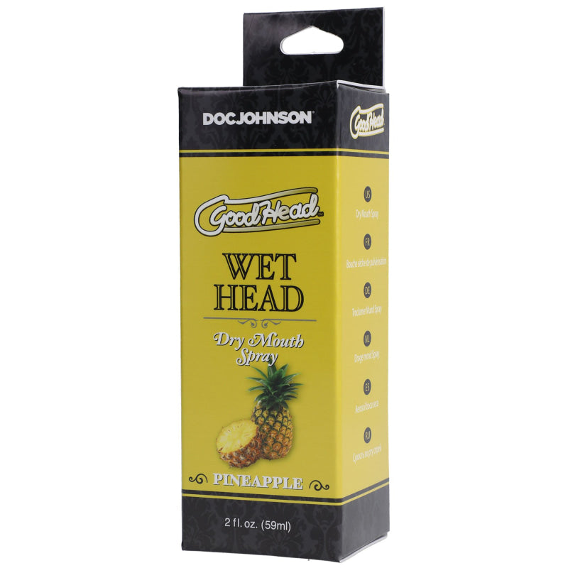 Goodhead - Wet Head - Dry Mouth Spray - Pineapple  - 2 Fl. Oz.