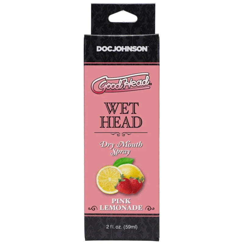 Goodhead - Wet Head - Dry Mouth Spray - Pink Lemonade - 2 Fl. Oz. (59ml) - MyPleasure