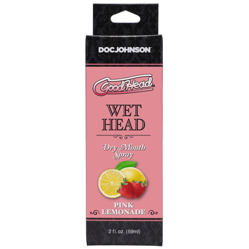 Goodhead - Wet Head - Dry Mouth Spray - Pink  Lemonade - 2 Fl. Oz. (59ml)