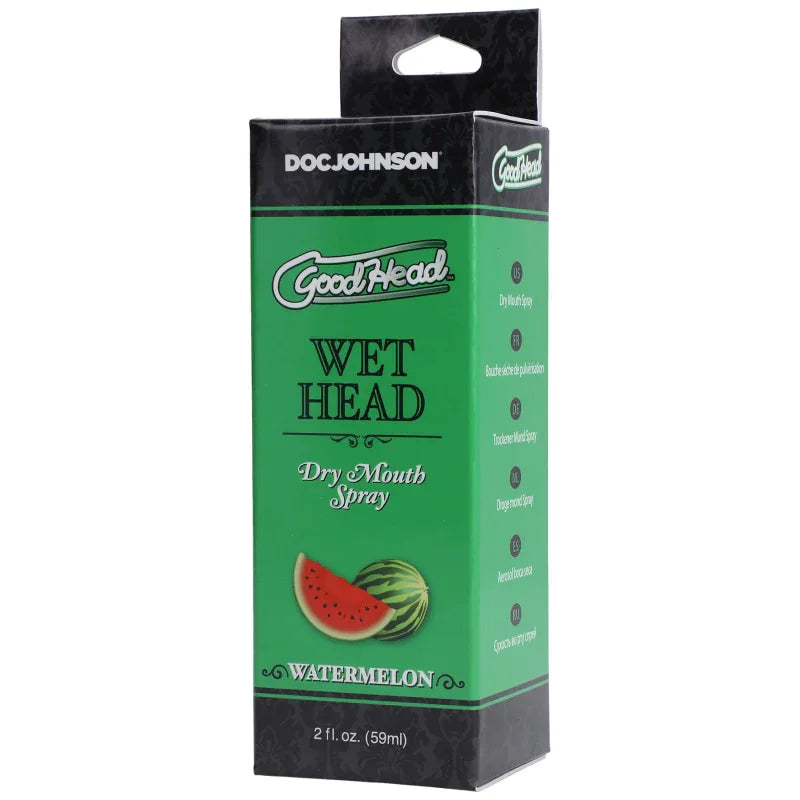 Goodhead - Wet Head - Dry Mouth Spray - Watermelon - 2 Fl. Oz. - MyPleasure
