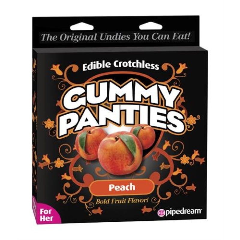 Gummy Panties - for Her - Peach