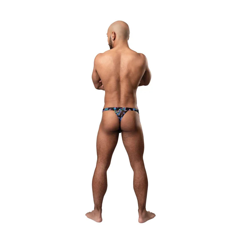 Hazy Dayz Micro Thong - Large/x-Large - Mushroom - MyPleasure