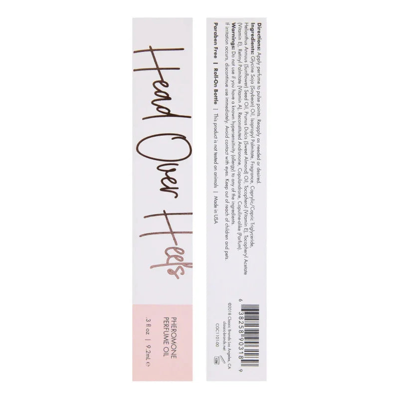 Head Over Heels - Pheromone Perfume Oil - 9.2 ml - MyPleasure
