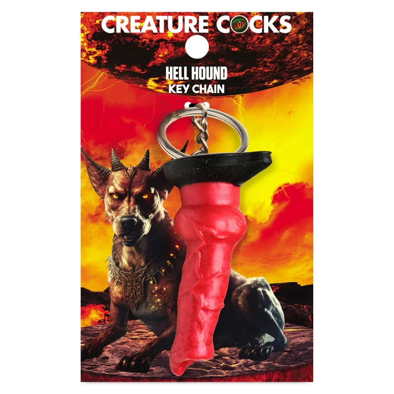 Hell Hound Keychain - Red - MyPleasure