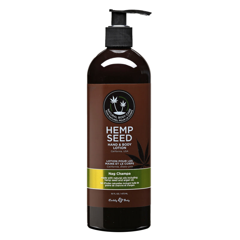 Hemp Seed Hand & Body Lotion - 16 Fl. Oz. - Nag Champa