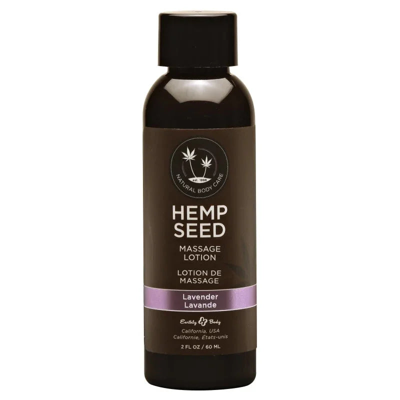 Hemp Seed Massage Lotion - Lavender - 2 Fl. Oz. / 60 ml - MyPleasure