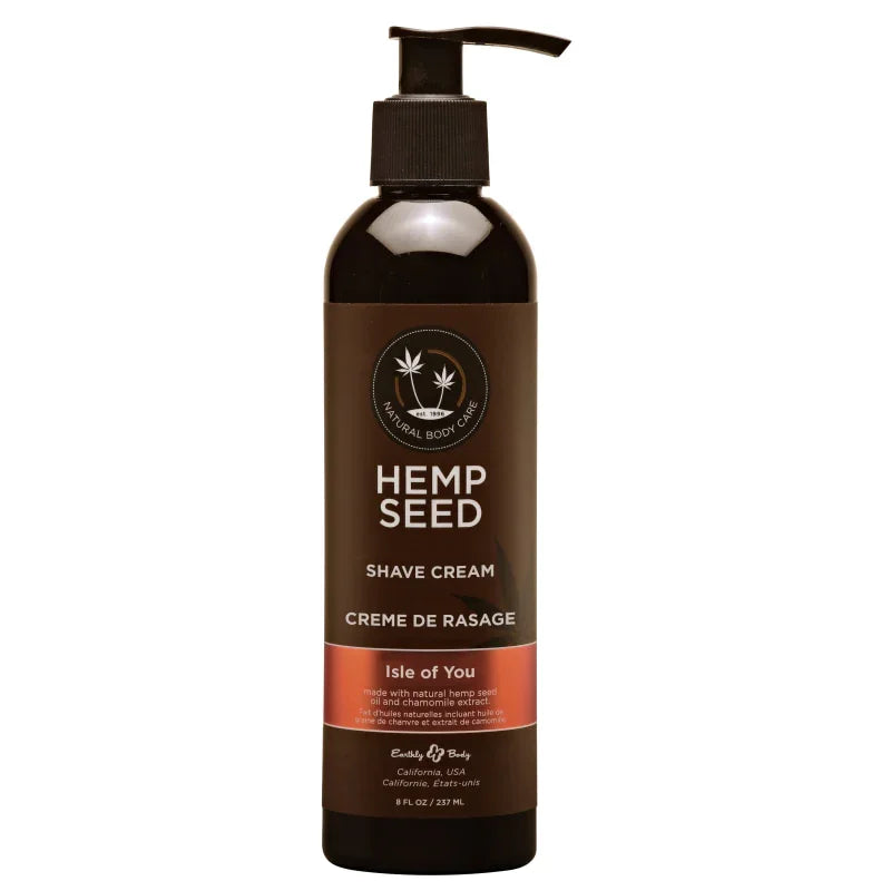 Hemp Seed Shave Cream - Isle of You 8oz - MyPleasure