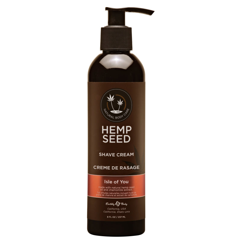 Hemp Seed Shave Cream - Isle of You 8oz