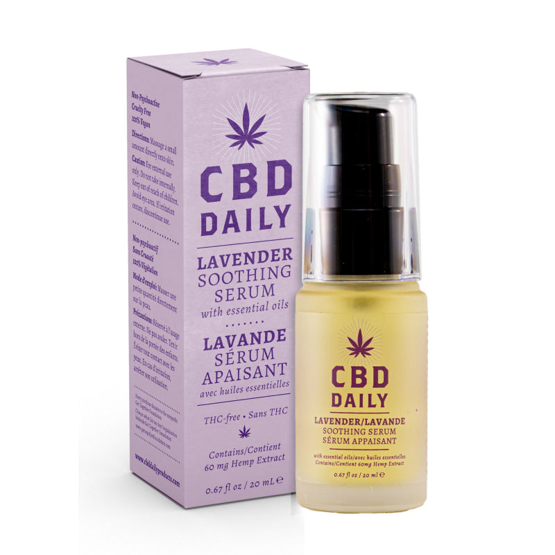 Hemp Soothing Serum - Lavender 0.67oz 60mg