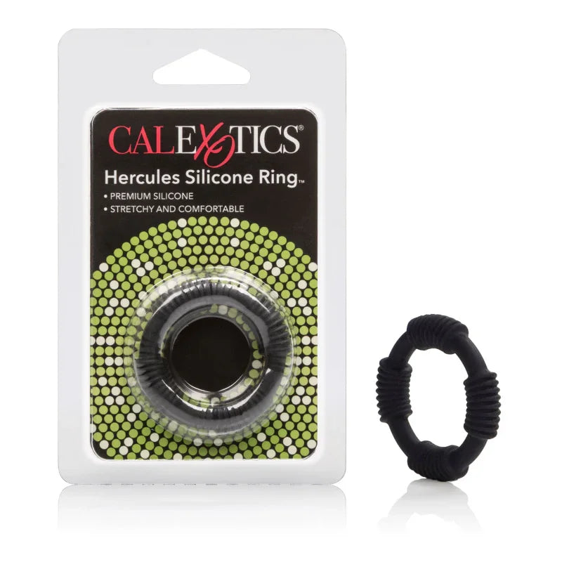 Hercules Silicone Ring - Black - MyPleasure