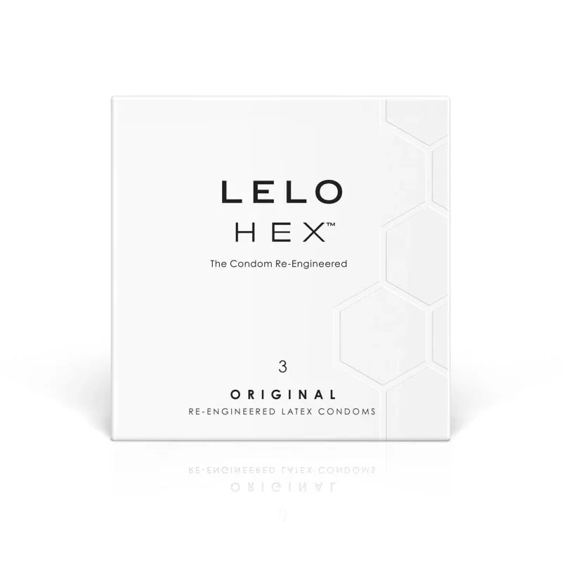 Hex Condoms Original - 3 Pack - MyPleasure