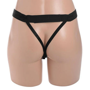 Hollow Silicone Dildo Strap-on - Flesh - MyPleasure