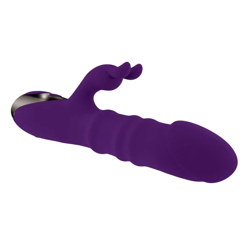 Hop to It - Rabbit Vibrator - Dark Purple - MyPleasure